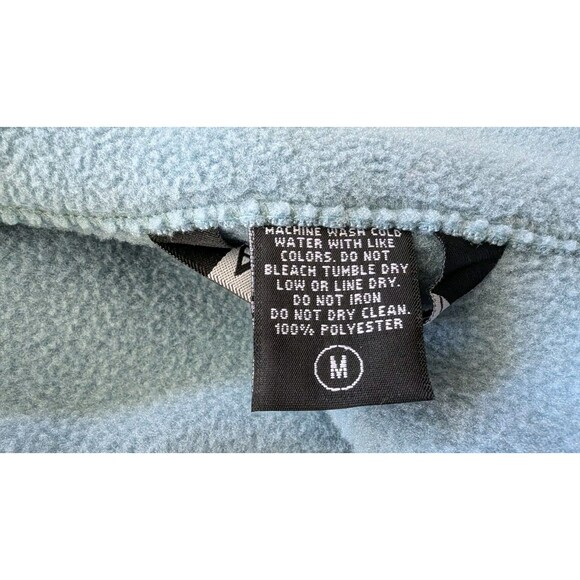 Avalanche Polartec Vest Women's M Fleece Green Pockets Blue - Picture 5 of 8